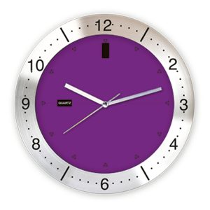 DUVAR SAATİ MOR (36 CM) ST351166 MR DUVAR SAATİ MOR (36 CM) ST351166 MR