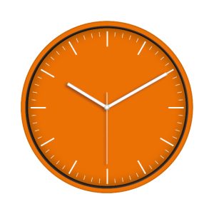 DUVAR SAATİ TURUNCU (33 CM) ST353187 TR DUVAR SAATİ TURUNCU (33 CM) ST353187 TR