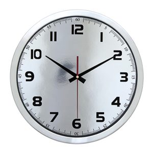 DUVAR SAATİ GÜMÜŞ (40 CM) ST353901 GM DUVAR SAATİ GÜMÜŞ (40 CM) ST353901 GM