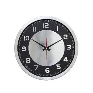 DUVAR SAATİ SİYAH-GÜMÜŞ (30 CM) ST353903 SG DUVAR SAATİ SİYAH-GÜMÜŞ (30 CM) ST353903 SG