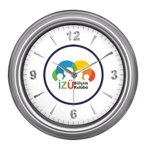 DUVAR SAATİ GÜMÜŞ (34 CM) ST353105 GM DUVAR SAATİ GÜMÜŞ (34 CM) ST353105 GM