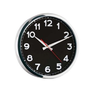 METAL DUVAR SAATİ SİYAH (30 CM) ST353603 SY METAL DUVAR SAATİ SİYAH (30 CM) ST353603 SY