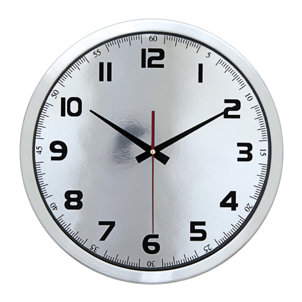 DUVAR SAATİ GÜMÜŞ (40 CM) ST353901 GM DUVAR SAATİ GÜMÜŞ (40 CM) ST353901 GM