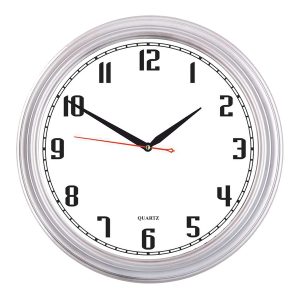 DUVAR SAATİ 36 CM GÜMÜŞ ST354120 GM DUVAR SAATİ 36 CM GÜMÜŞ ST354120 GM