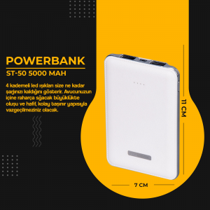 ST-50 5000 mAh - Powerbank